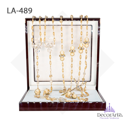 Lazo Pasado Económico Olivo Mate/Donas/Cristal