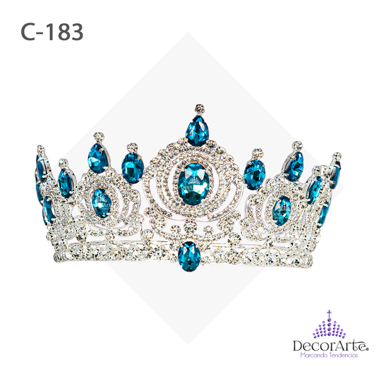 Corona De XV De Metal Y Cadena