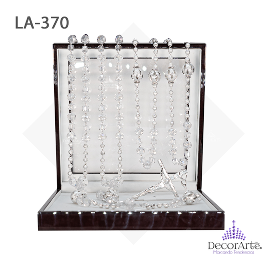 Lazo Engarzado Cubo #8 / Dona #12 / Bola #14 Calada