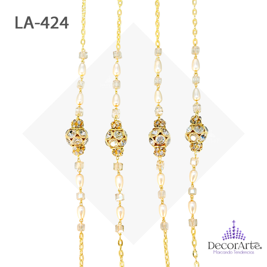 Lazo Eng. Gota Perla, Padre Esfera Pedreria Y Chispa