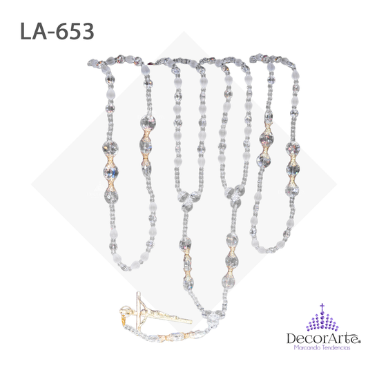 Lazo Pasado Con Lunetas Encasquilladas De Padre Nuestro