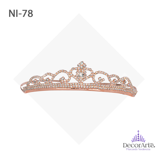 Corona Corazon Con Piedra #29