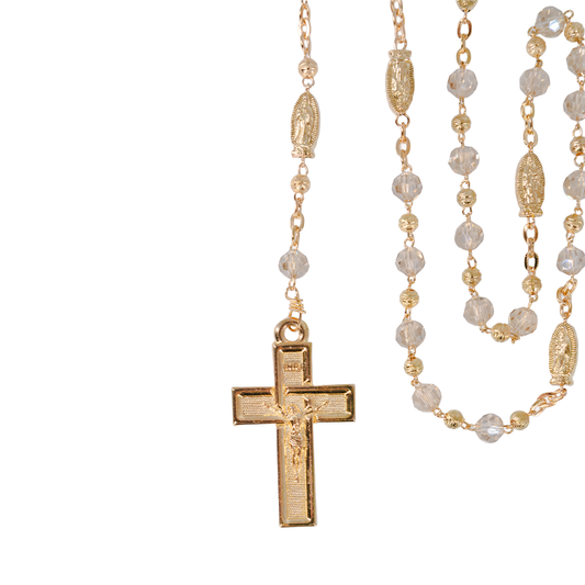 Rosario De Virgen Con Dona Honey