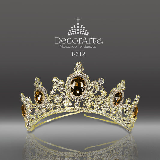 Tiara Gotas 13*18 Nat Y Semilla 7*15