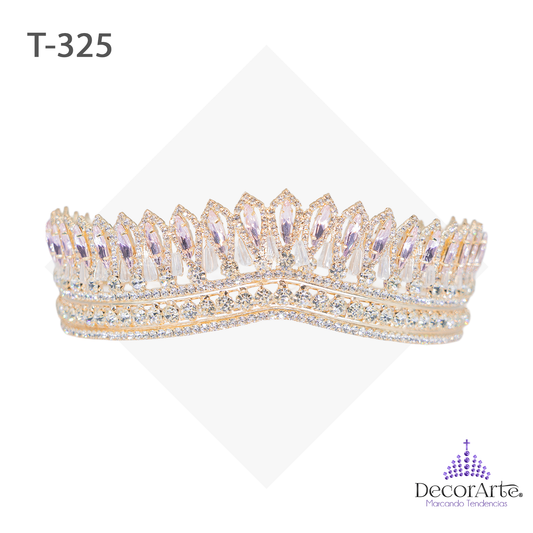 Tiara De Papalotes Con Conos Y Navette 4*15